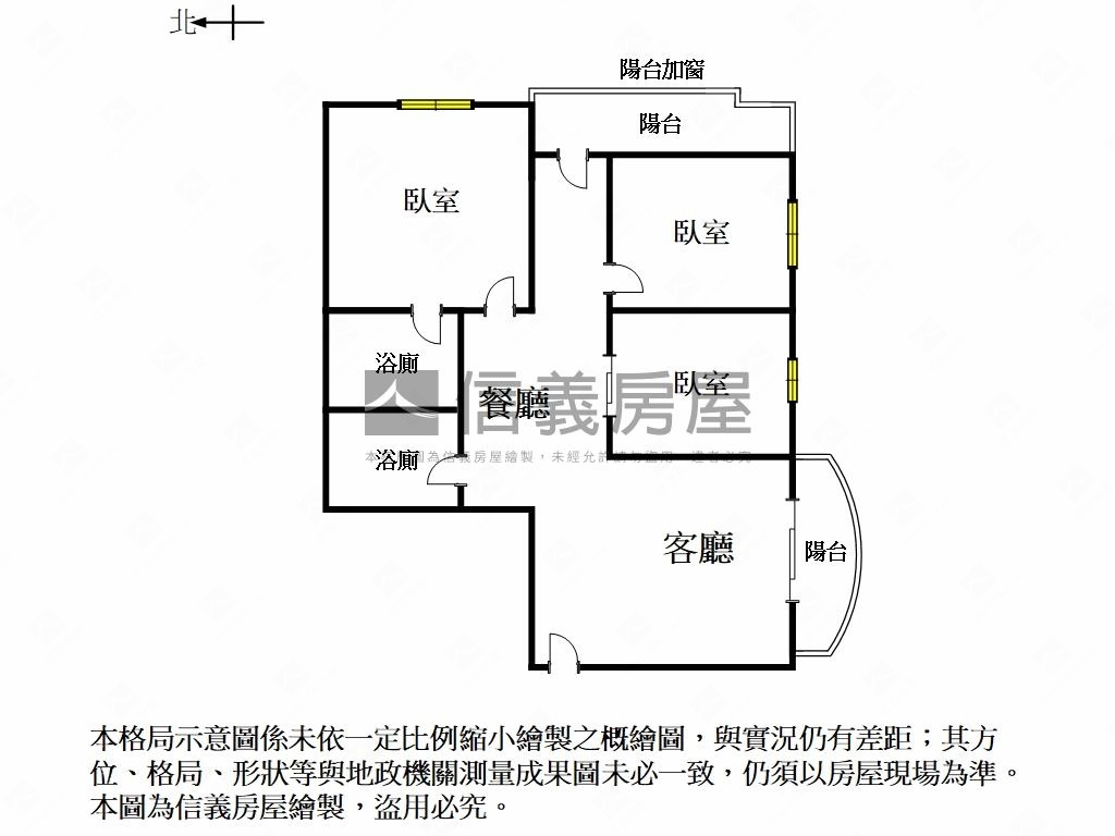 府都大世紀三房平車房屋室內格局與周邊環境