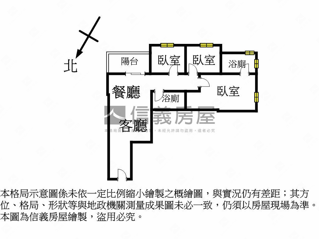 仁仁邑三房美屋房屋室內格局與周邊環境