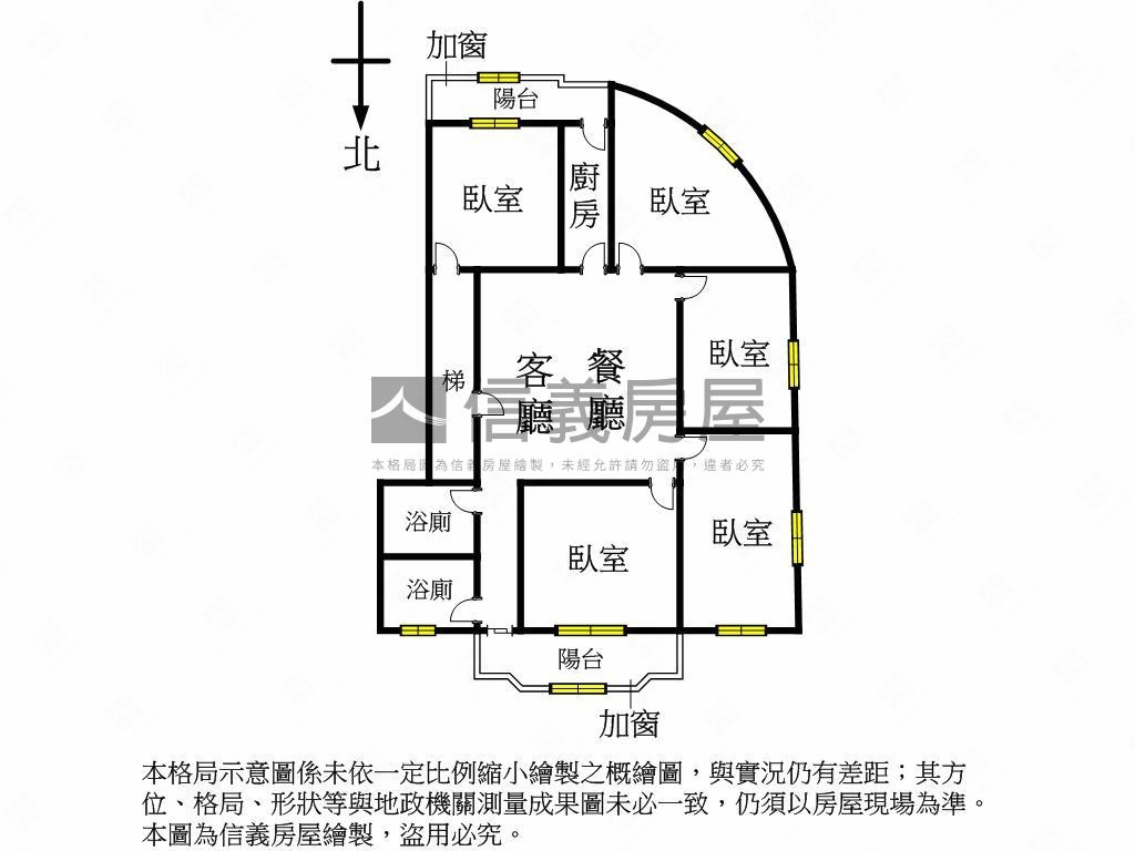 捷運三重國小大空間華廈房屋室內格局與周邊環境