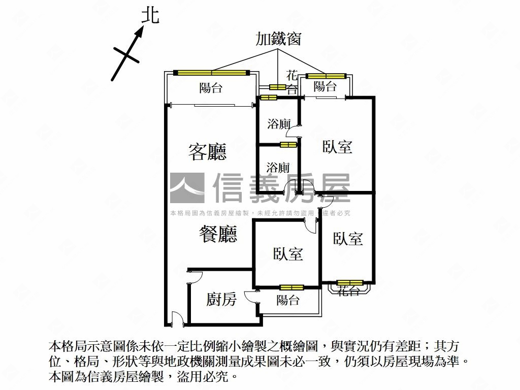 近徐匯。高樓三房平面車位房屋室內格局與周邊環境
