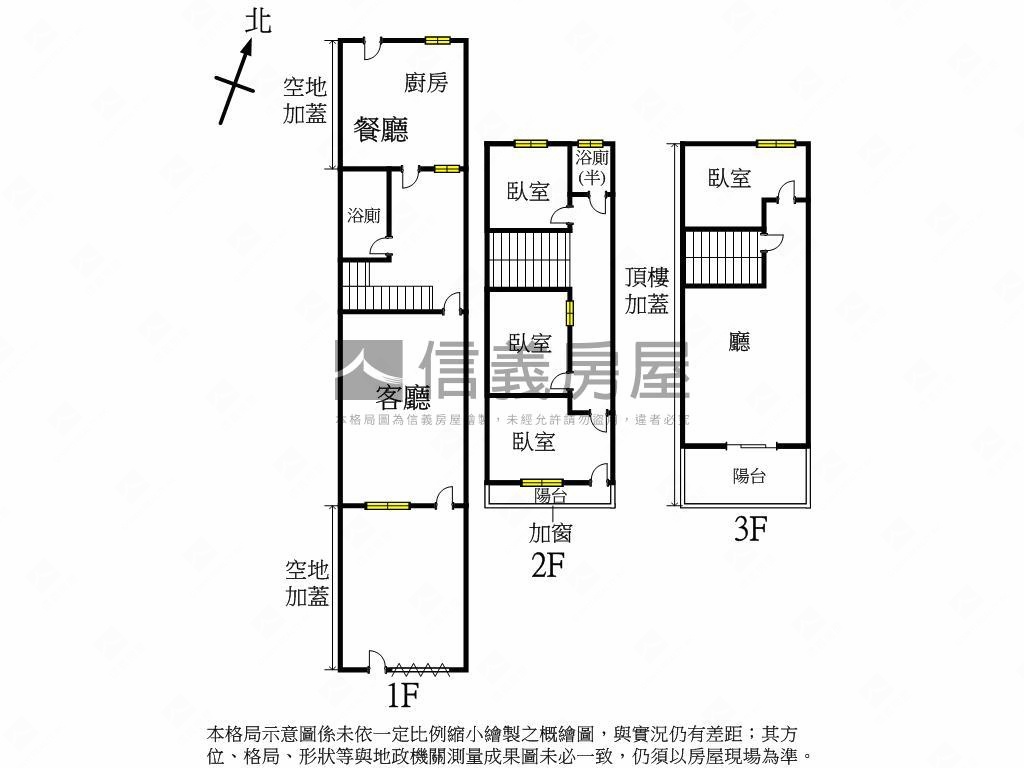 近東區南區前院透天房屋室內格局與周邊環境