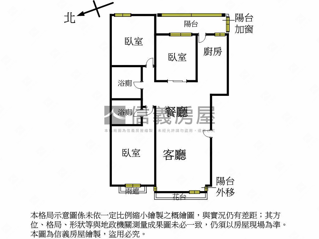 政大麗景格局優選三房房屋室內格局與周邊環境
