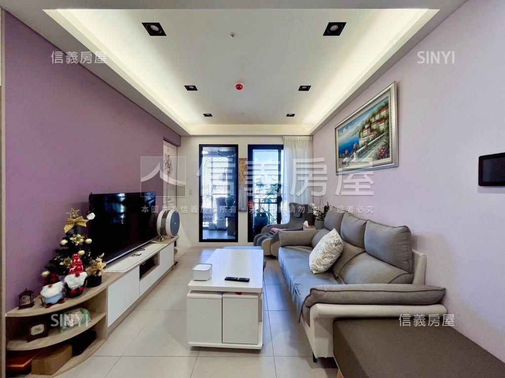 文心一號高樓層平面車位房屋室內格局與周邊環境