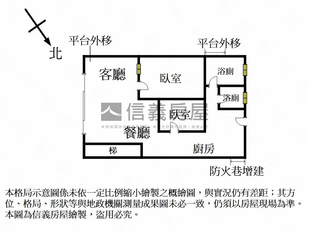 中正商圈大空間可住可店面房屋室內格局與周邊環境