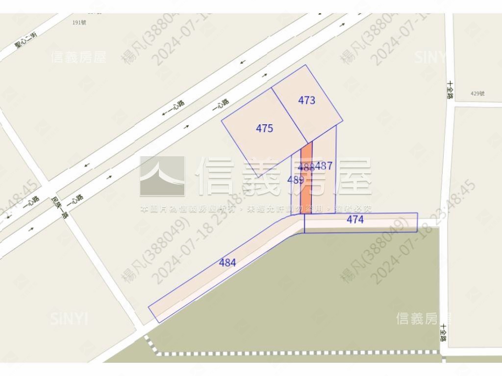 桃園一心路土地房屋室內格局與周邊環境