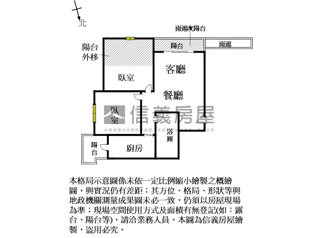 成大核心次頂樓２房平車房屋室內格局與周邊環境