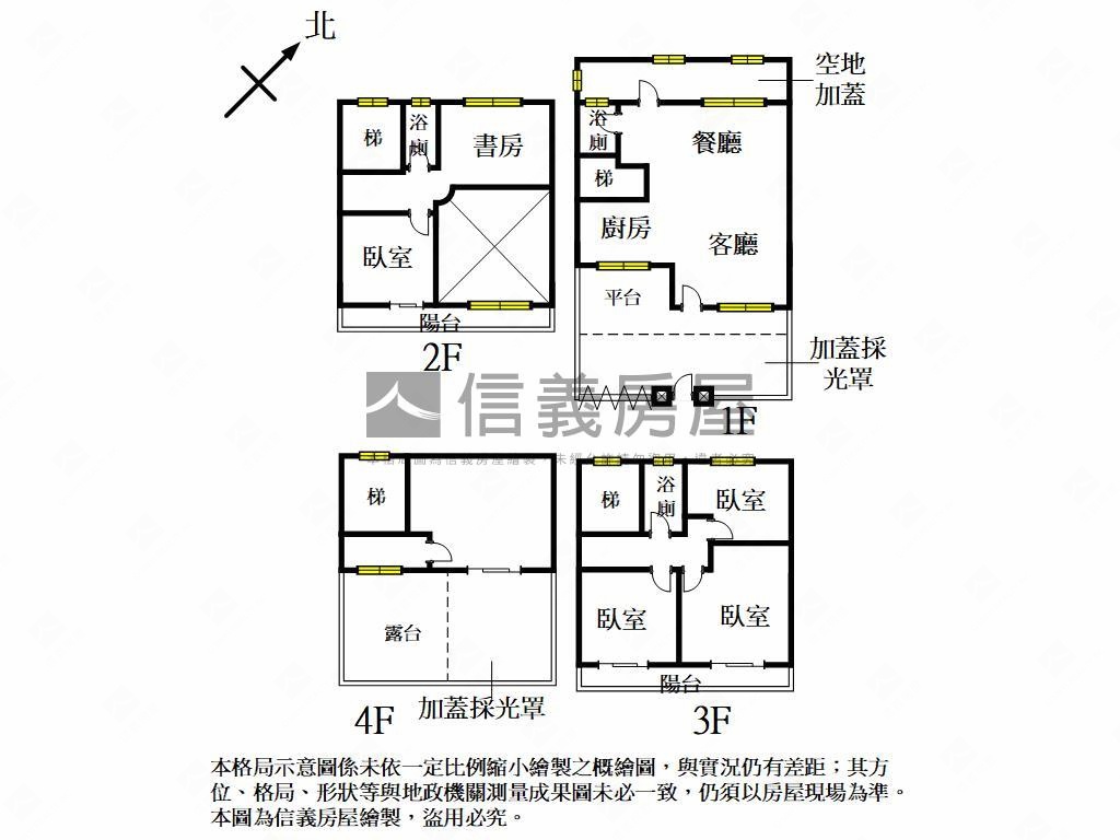 近新社國小大面寬透天房屋室內格局與周邊環境