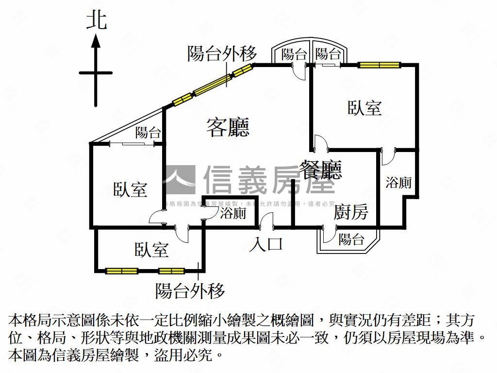 Ｒ１４邊間景觀大三房車位房屋室內格局與周邊環境