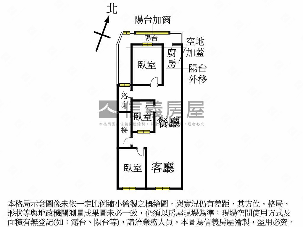 民享公寓２樓房屋室內格局與周邊環境