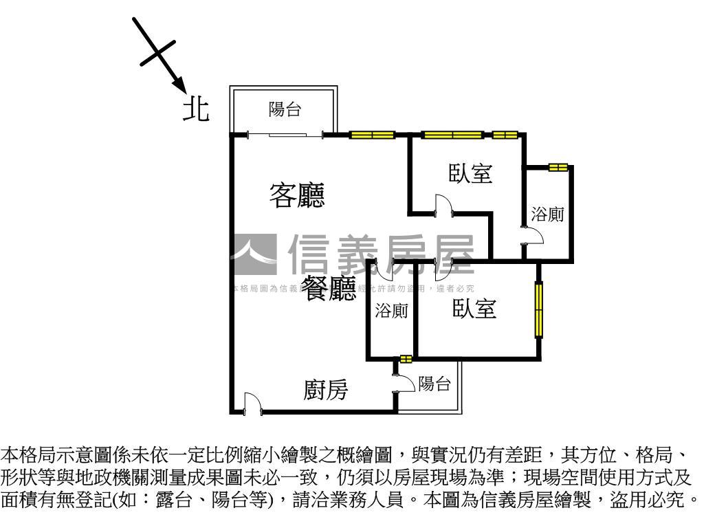 首購激推大景首席兩房平車房屋室內格局與周邊環境