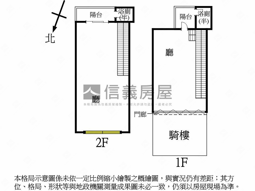 捷運Ｒ６一二樓店面附車位房屋室內格局與周邊環境