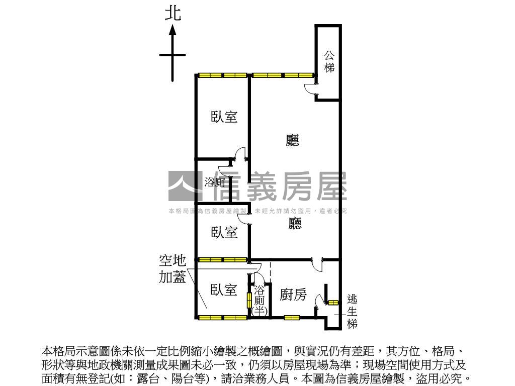 敦化南路黃金美寓房屋室內格局與周邊環境