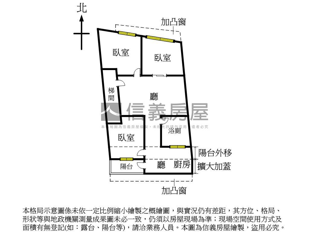 精華商圈黃金三樓美宅房屋室內格局與周邊環境