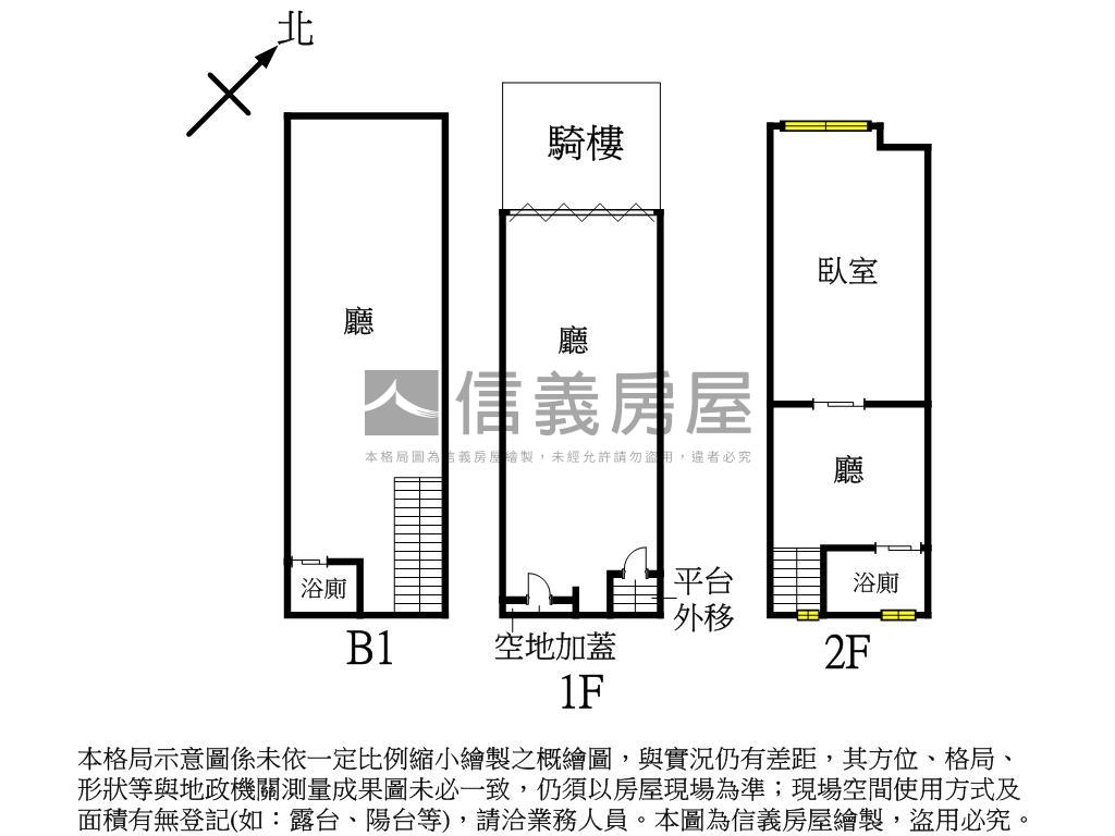 近中華夜市熱鬧樓店房屋室內格局與周邊環境