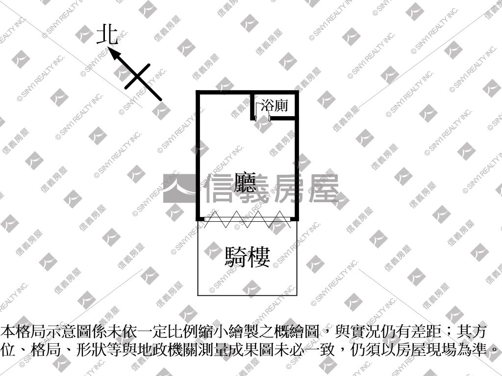 ㊝正馬路邊挑高置產金店房屋室內格局與周邊環境