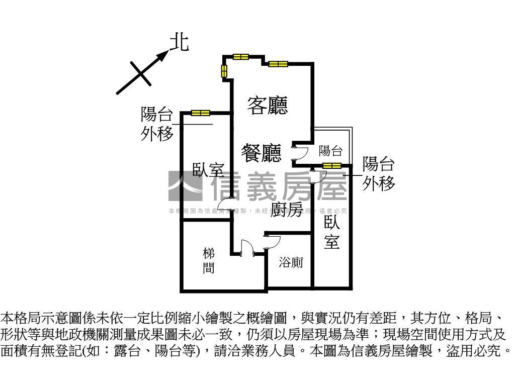 新台五路★輕妝小資２房房屋室內格局與周邊環境