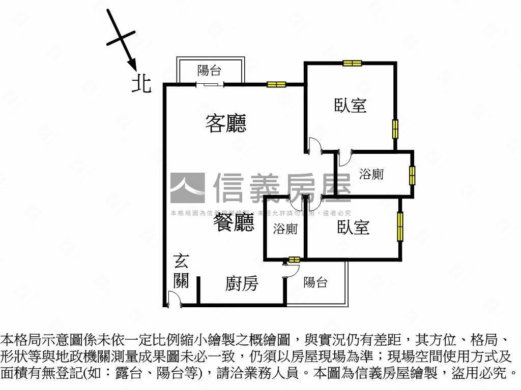 國聚之赫☆２房平車房屋室內格局與周邊環境