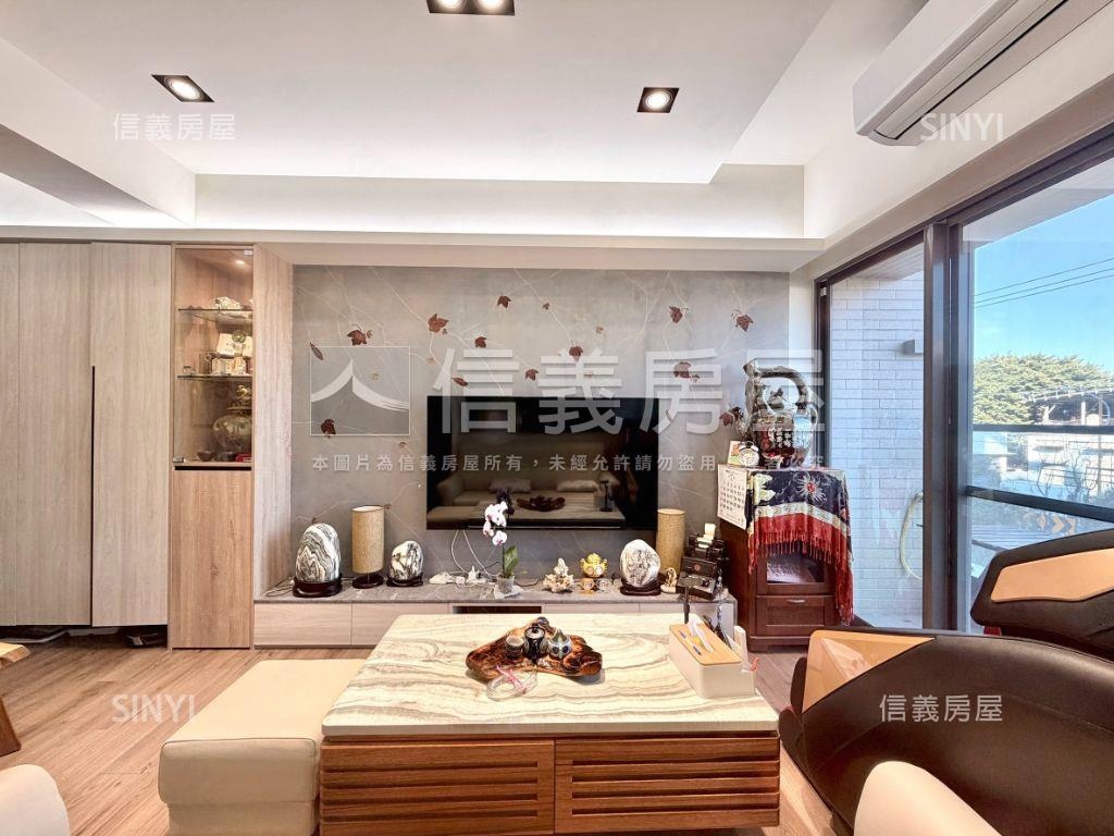 創研逸品精裝露臺戶平車位房屋室內格局與周邊環境