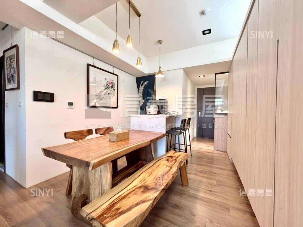 創研逸品精裝露臺戶平車位房屋室內格局與周邊環境