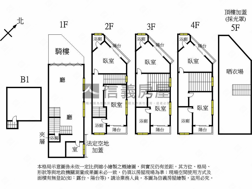 精明商圈稀有角店房屋室內格局與周邊環境