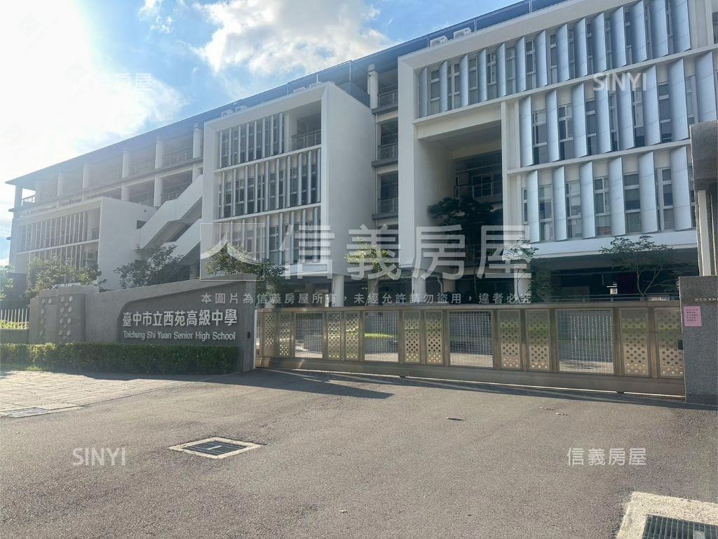 逢甲上居下店‧黃金店面Ｂ房屋室內格局與周邊環境