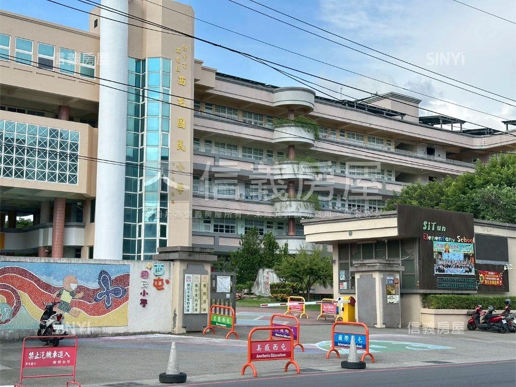 逢甲上居下店‧黃金店面Ｂ房屋室內格局與周邊環境