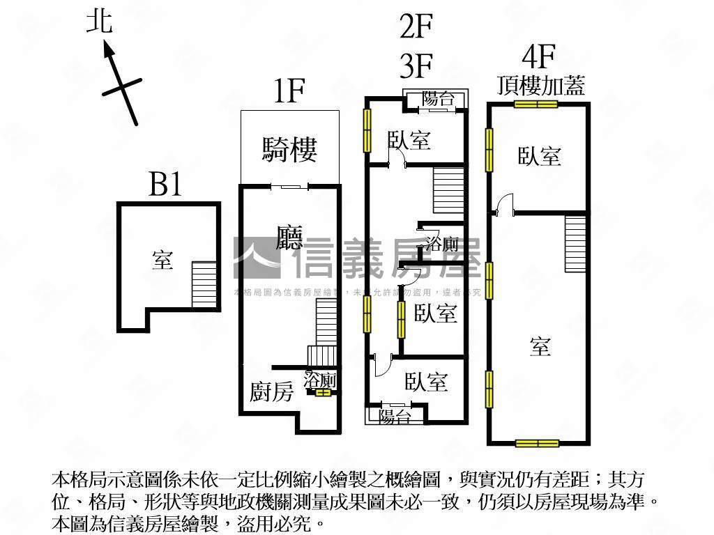 正福科路透店地約４６坪房屋室內格局與周邊環境