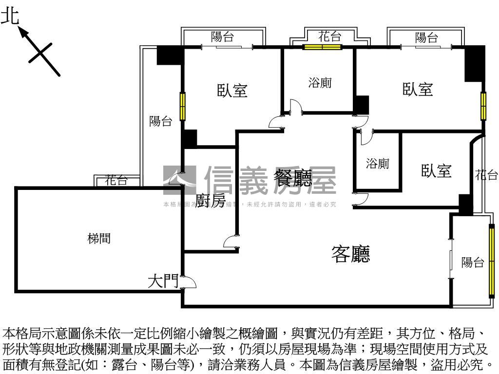 大河文明淡江大橋房屋室內格局與周邊環境