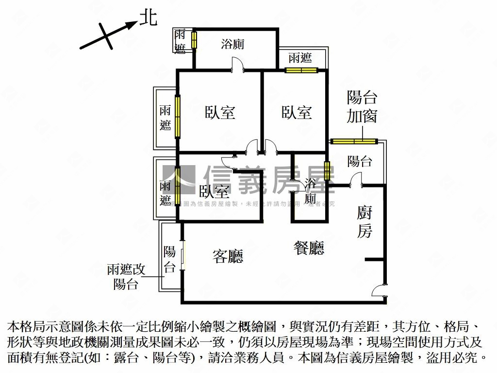 仁發香榭３房美裝潢平車房屋室內格局與周邊環境