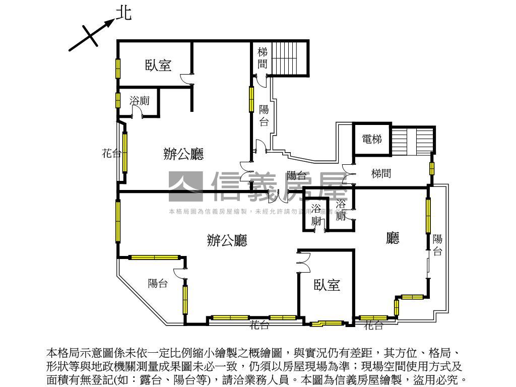 近市政府★百坪住辦房屋室內格局與周邊環境