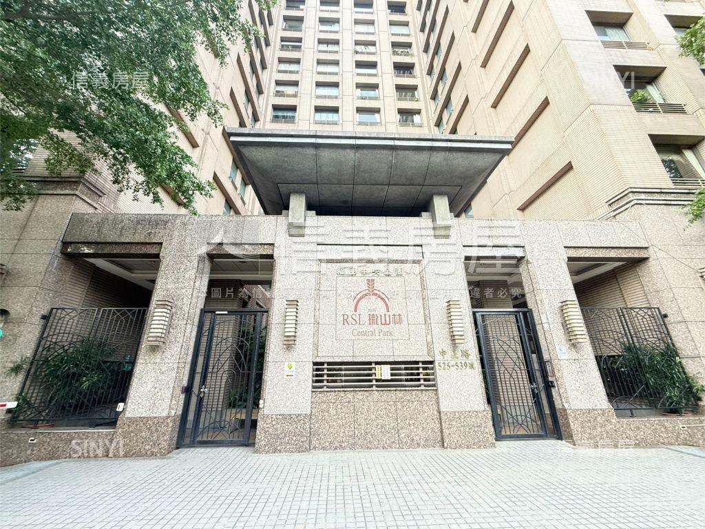 中央公園稀有絕美典藏三房房屋室內格局與周邊環境