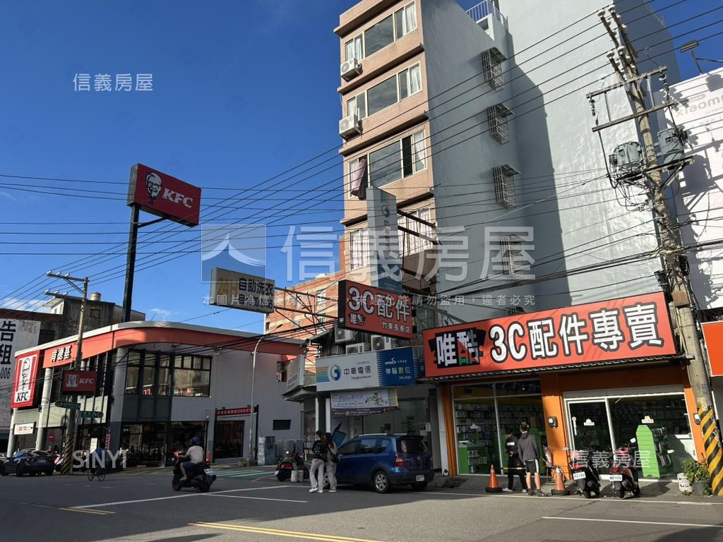 竹東長春路三段大地坪透店房屋室內格局與周邊環境