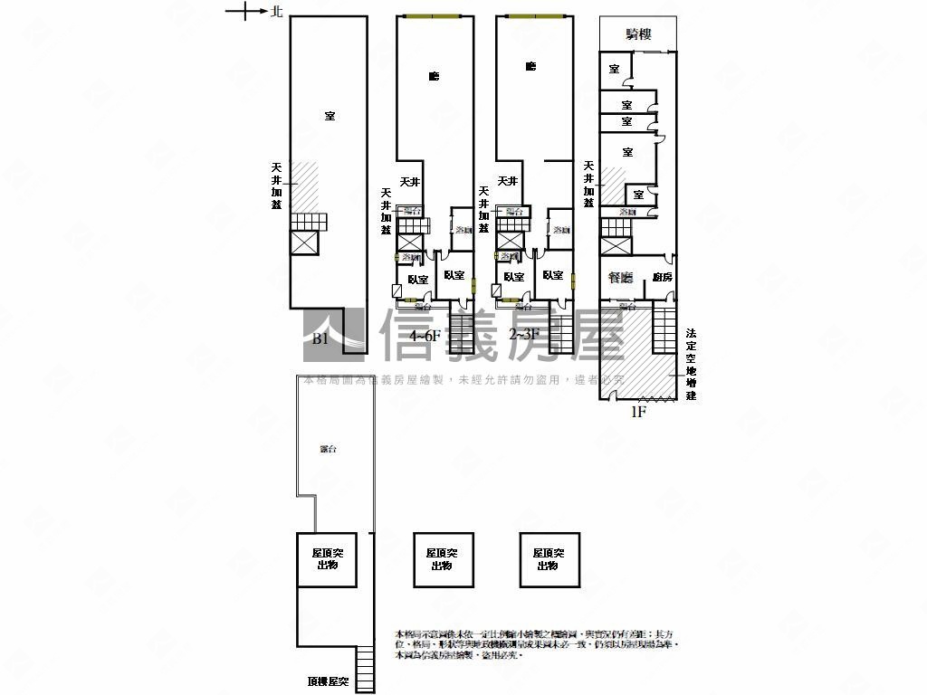 復興中正百坪電梯透店霸房屋室內格局與周邊環境