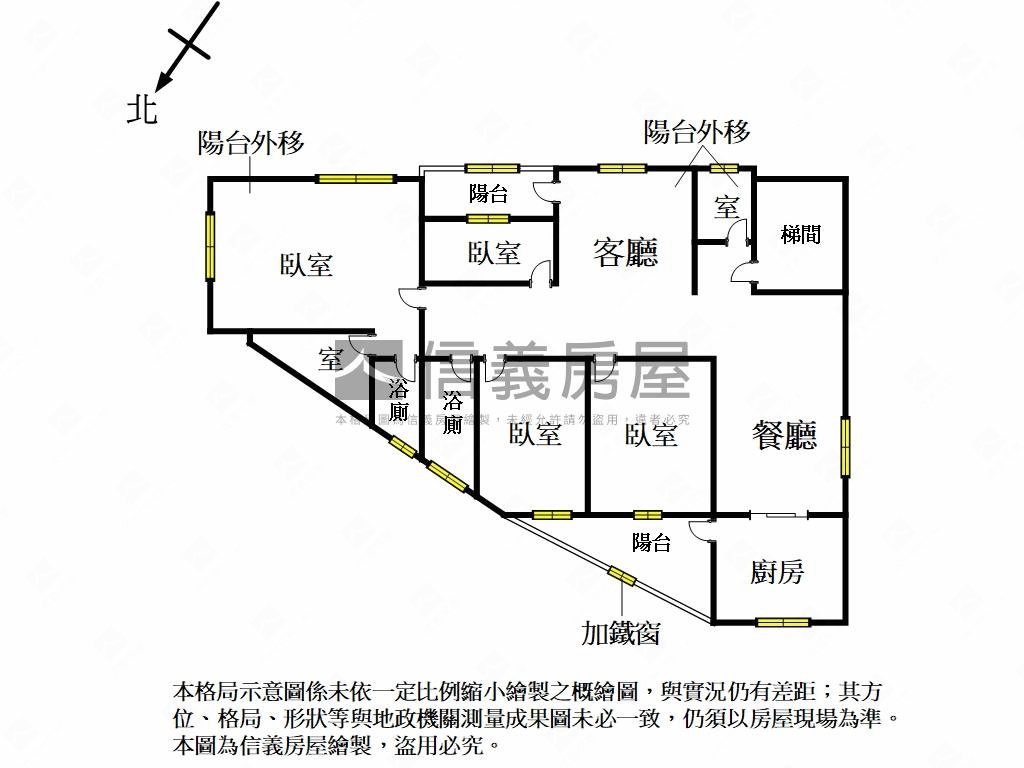 近秀朗站大空間美寓房屋室內格局與周邊環境