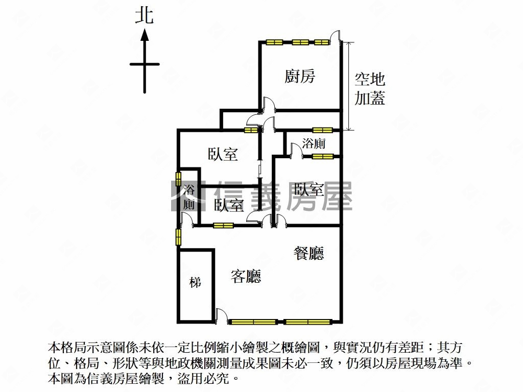 華齡街★膝蓋救星房屋室內格局與周邊環境