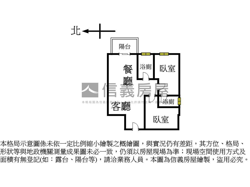 超Ａ！全新兩房兩衛平車！房屋室內格局與周邊環境