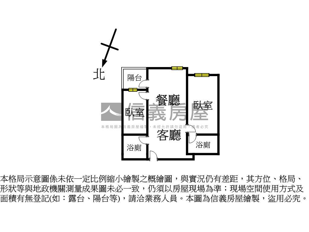 豊御．高樓市景兩房有車位房屋室內格局與周邊環境