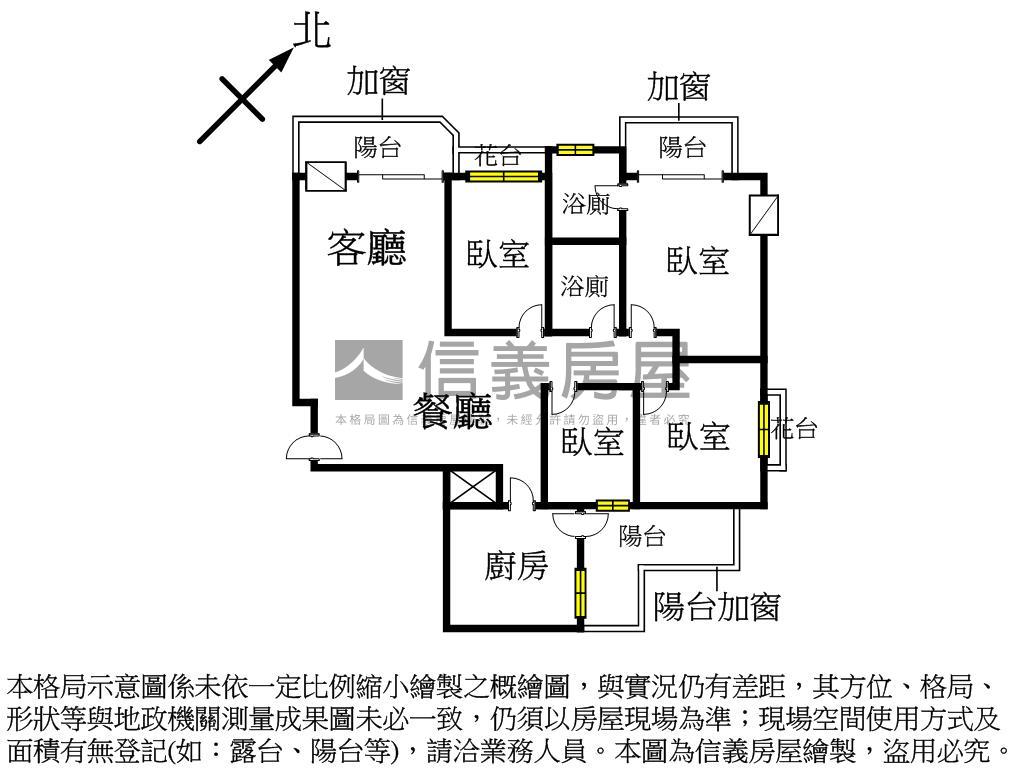 文心經典四房超級讚房屋室內格局與周邊環境