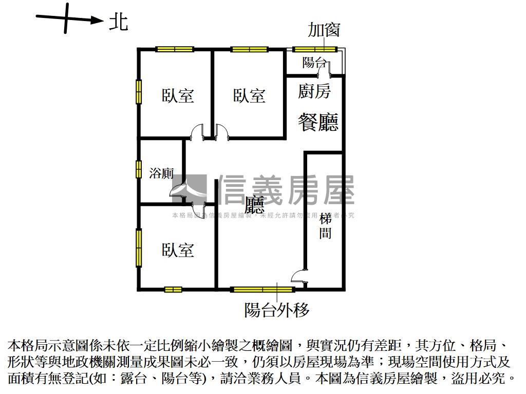 中港路美宅三樓房屋室內格局與周邊環境