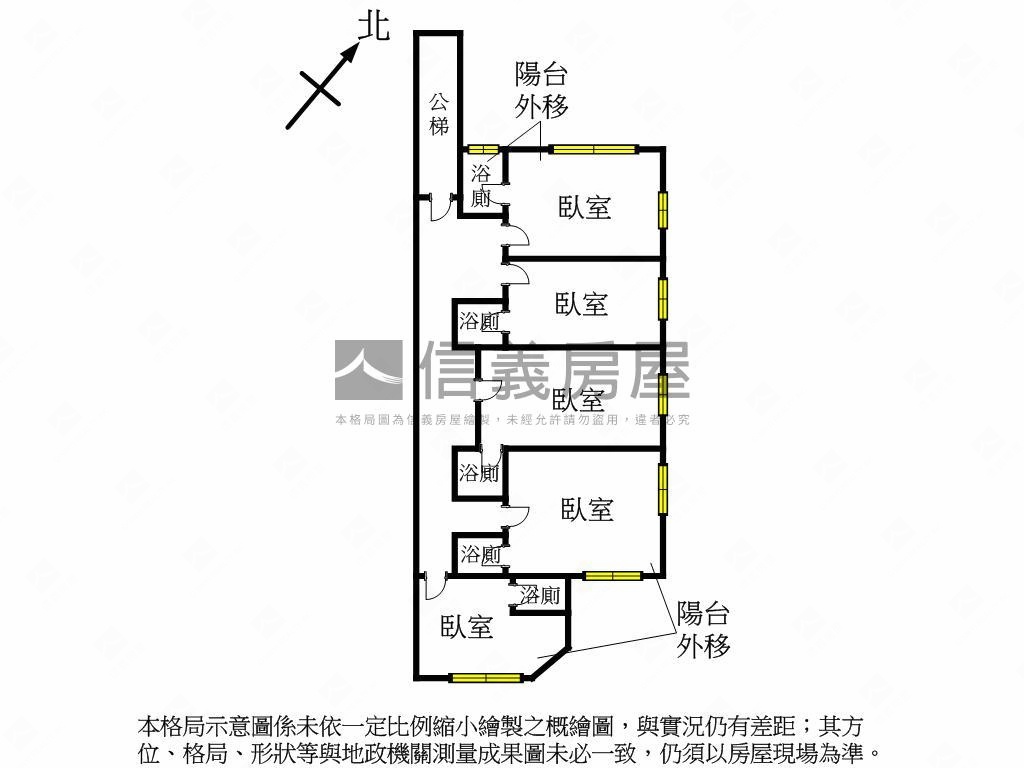 北醫邊間美寓房屋室內格局與周邊環境