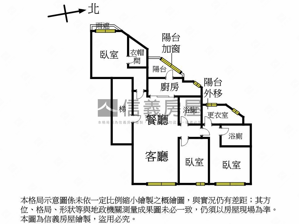 中正區電梯三房美屋房屋室內格局與周邊環境
