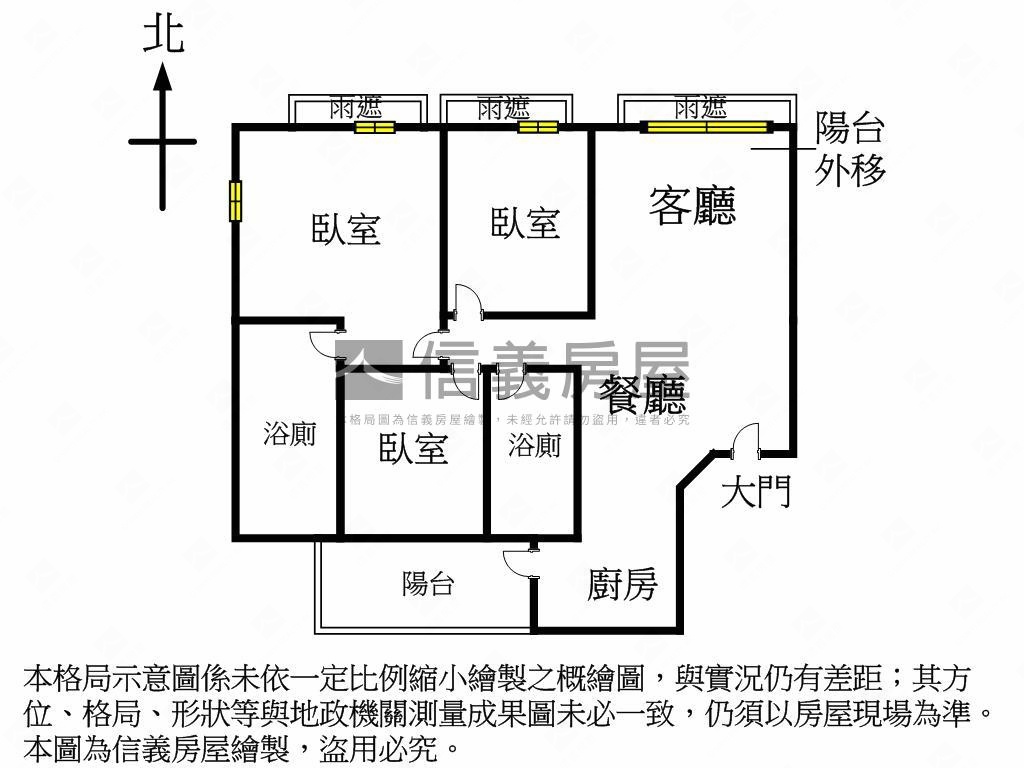 植幸福高樓三房附車位房屋室內格局與周邊環境