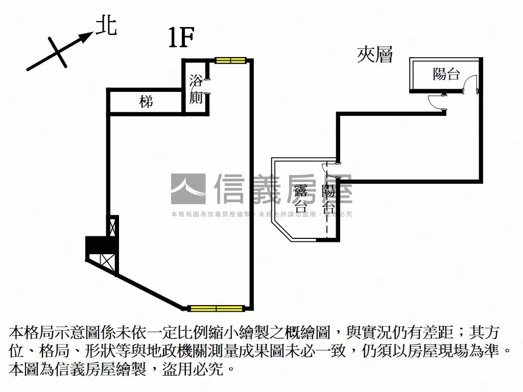 【盛河八方】挑高金店面房屋室內格局與周邊環境