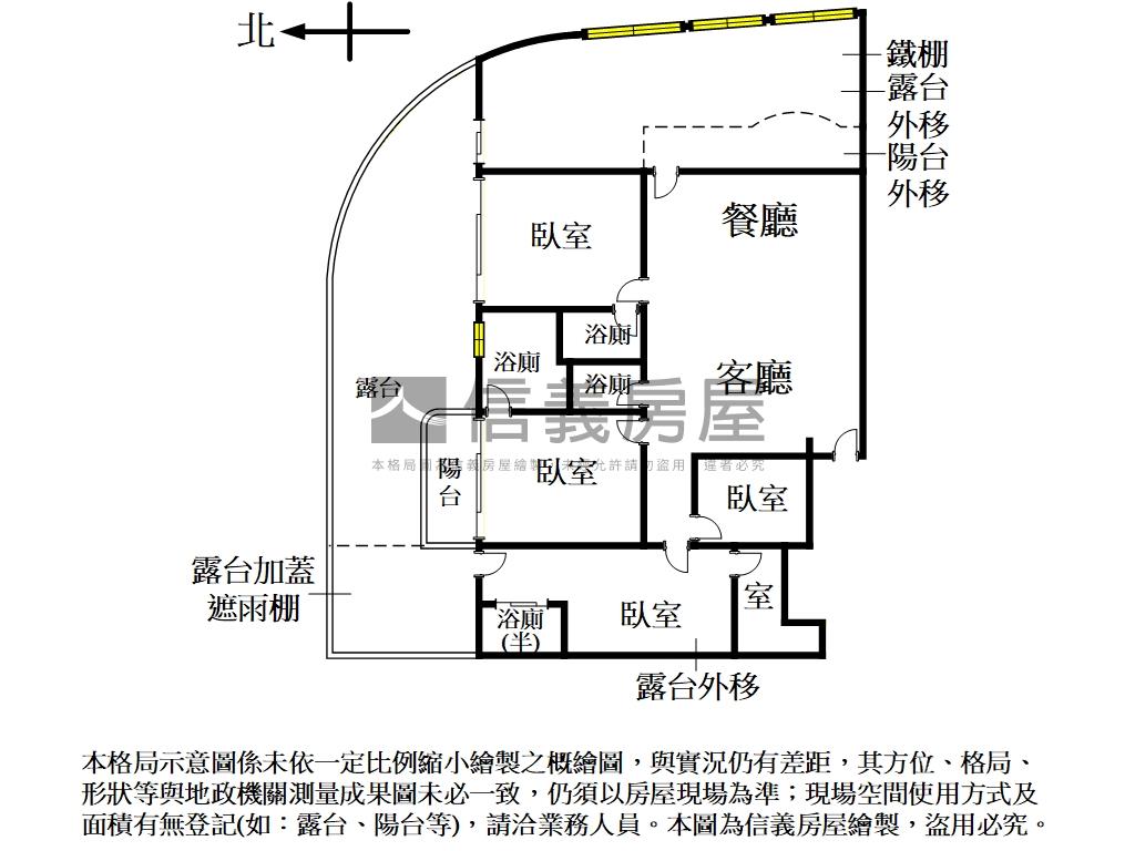 近捷運雙主臥庭院平車宅邸房屋室內格局與周邊環境