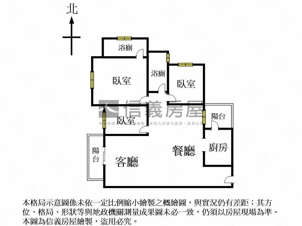 近全聯♥全新大三房雙平車房屋室內格局與周邊環境