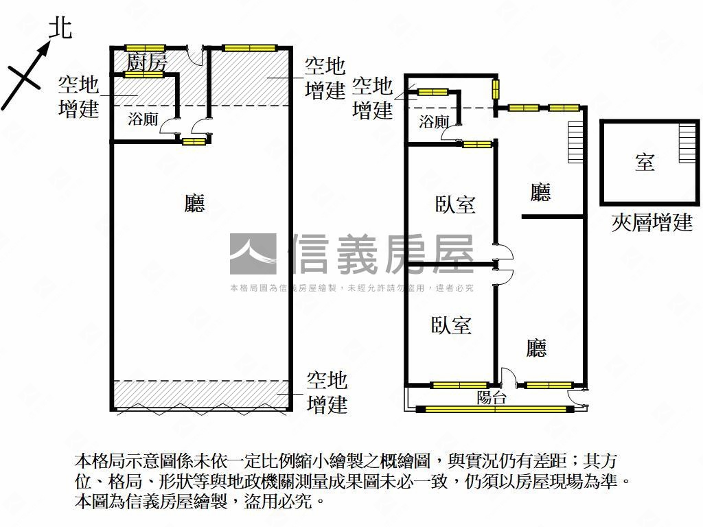 民生醫院．１樓＋２樓店住房屋室內格局與周邊環境