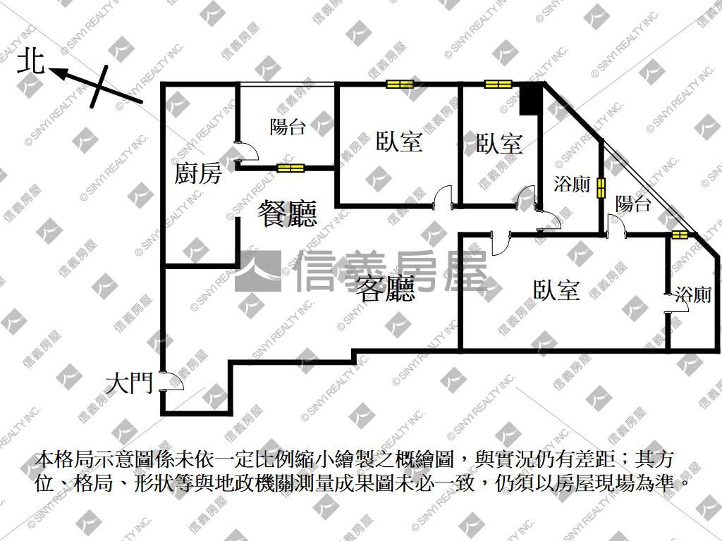 繽海高樓邊間三房平車房屋室內格局與周邊環境