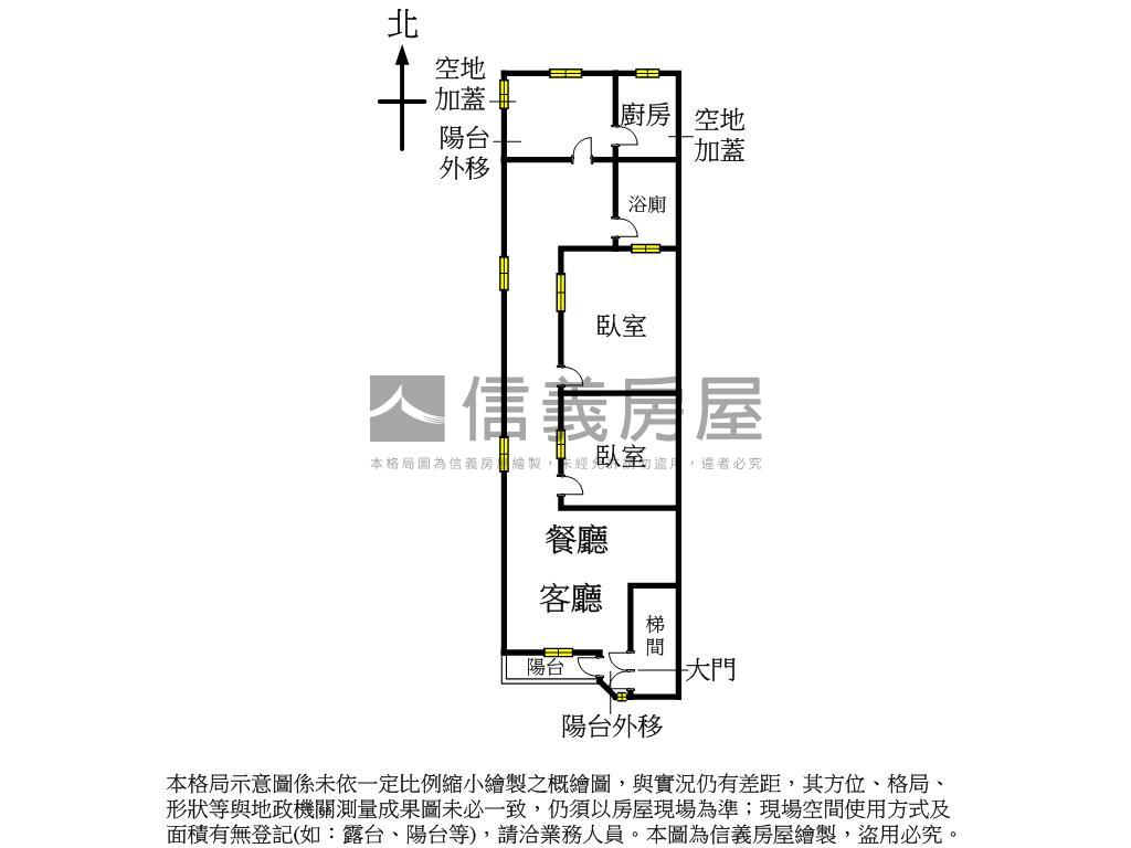 ☺泉州街｜獨賣稀有兩房房屋室內格局與周邊環境