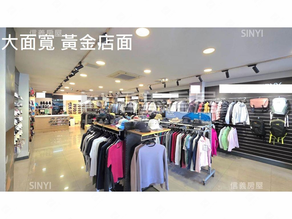 中山國中大馬路上人潮店面房屋室內格局與周邊環境