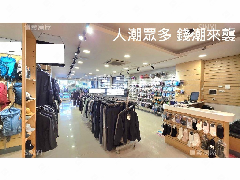 中山國中大馬路上人潮店面房屋室內格局與周邊環境